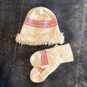 💥SALE 3/$15 Hat and Mittens Set